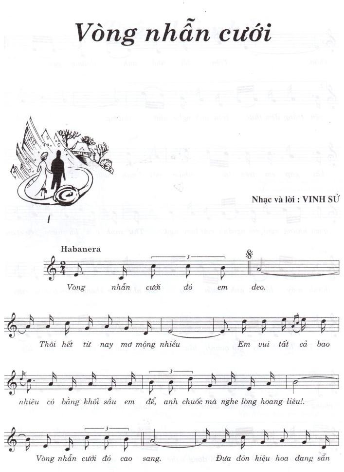 Sheet nhạc Vòng Nhẫn Cưới